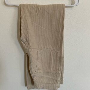 Princess Polly Tan Corduroy Straight Leg Pants